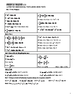 Toán 8 - Phân tích thành nhân tử và vận dụng vào tìm x